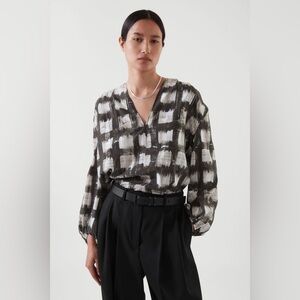 COS Silk Blend Blouse